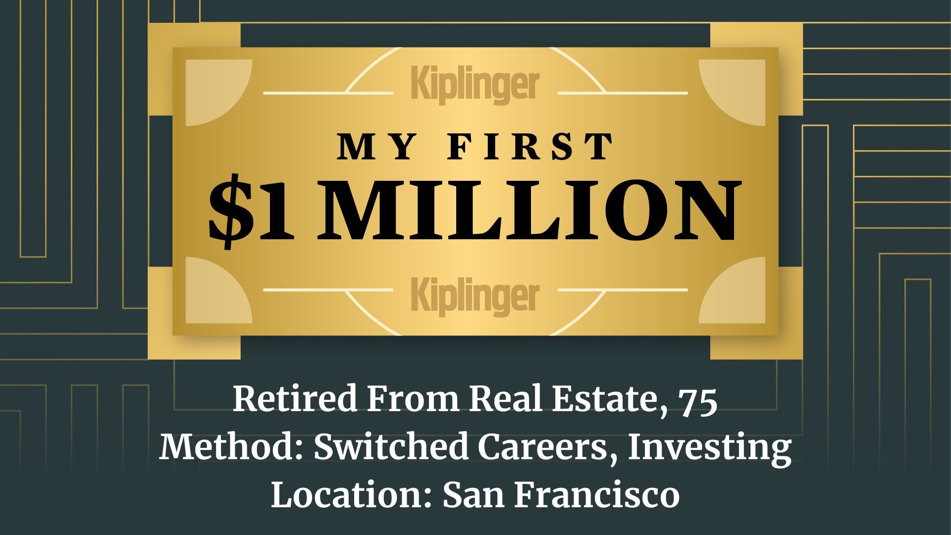 A profile of a 75-year-old successful real estate investor in San Francisco.